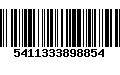 Código de Barras 5411333898854