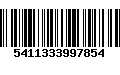 Código de Barras 5411333997854