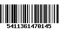 Código de Barras 5411361470145