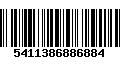 Código de Barras 5411386886884