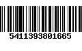 Código de Barras 5411393801665