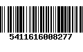 Código de Barras 5411616008277