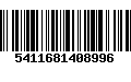 Código de Barras 5411681408996