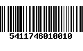 Código de Barras 5411746010010