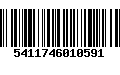 Código de Barras 5411746010591