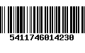 Código de Barras 5411746014230