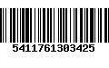 Código de Barras 5411761303425