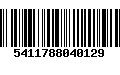 Código de Barras 5411788040129