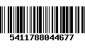 Código de Barras 5411788044677