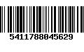 Código de Barras 5411788045629