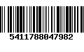 Código de Barras 5411788047982