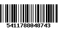 Código de Barras 5411788048743