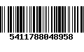 Código de Barras 5411788048958