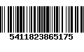 Código de Barras 5411823865175