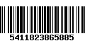 Código de Barras 5411823865885