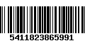 Código de Barras 5411823865991