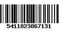 Código de Barras 5411823867131