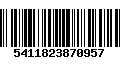 Código de Barras 5411823870957