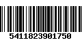 Código de Barras 5411823901750