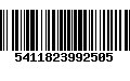 Código de Barras 5411823992505