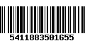 Código de Barras 5411883501655