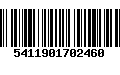 Código de Barras 5411901702460