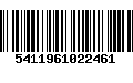 Código de Barras 5411961022461