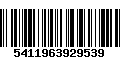 Código de Barras 5411963929539