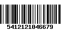 Código de Barras 5412121046679