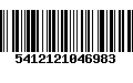 Código de Barras 5412121046983