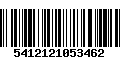 Código de Barras 5412121053462