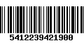 Código de Barras 5412239421900