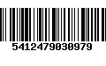 Código de Barras 5412479030979