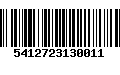 Código de Barras 5412723130011