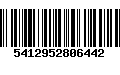 Código de Barras 5412952806442