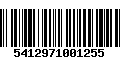 Código de Barras 5412971001255