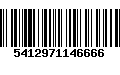 Código de Barras 5412971146666