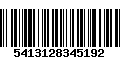 Código de Barras 5413128345192