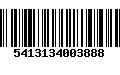 Código de Barras 5413134003888