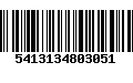 Código de Barras 5413134803051