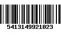 Código de Barras 5413149921023