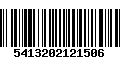 Código de Barras 5413202121506