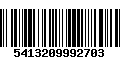 Código de Barras 5413209992703