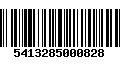 Código de Barras 5413285000828