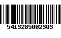 Código de Barras 5413285002303