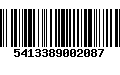 Código de Barras 5413389002087