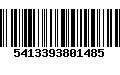 Código de Barras 5413393801485