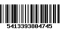 Código de Barras 5413393804745