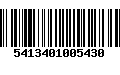 Código de Barras 5413401005430