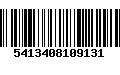 Código de Barras 5413408109131